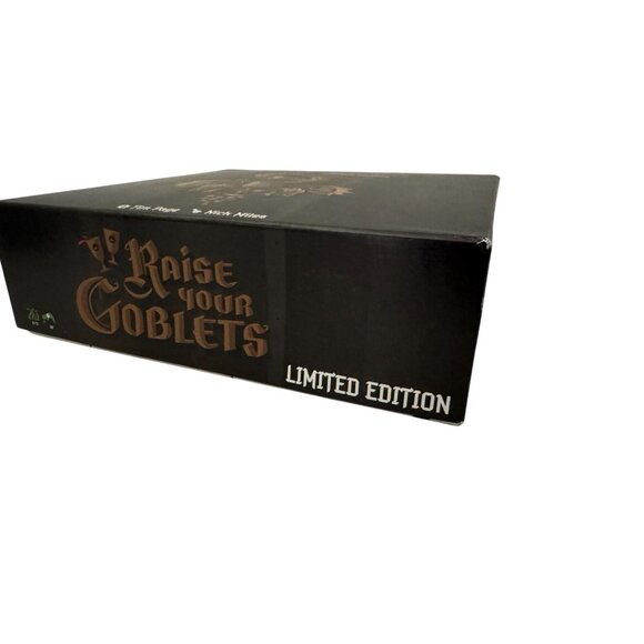 Raise Your Goblets Board Game RARE Limited Ed. GOLD Goblets 100% complete - Picture 4 of 12